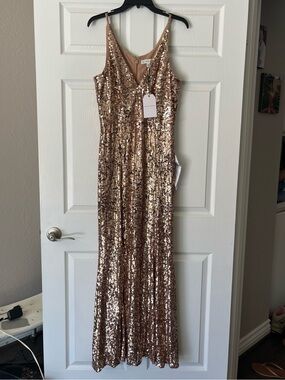 Dress the Population Sequin Gown